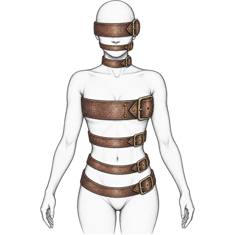 As sete couraças: os anéis de tensão que se formam ao longo do corpo